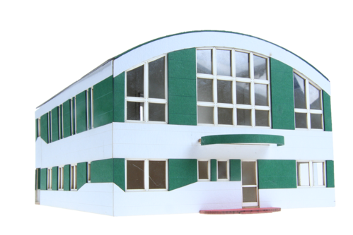 Gebäudemodell Uhlenbrock Elektronik